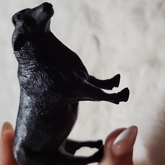 VINTAGE  HARD PLASTIC ANIMALS TOYS,  BUNDLE  OF 5 ANIMALS. - Picture 6 of 11